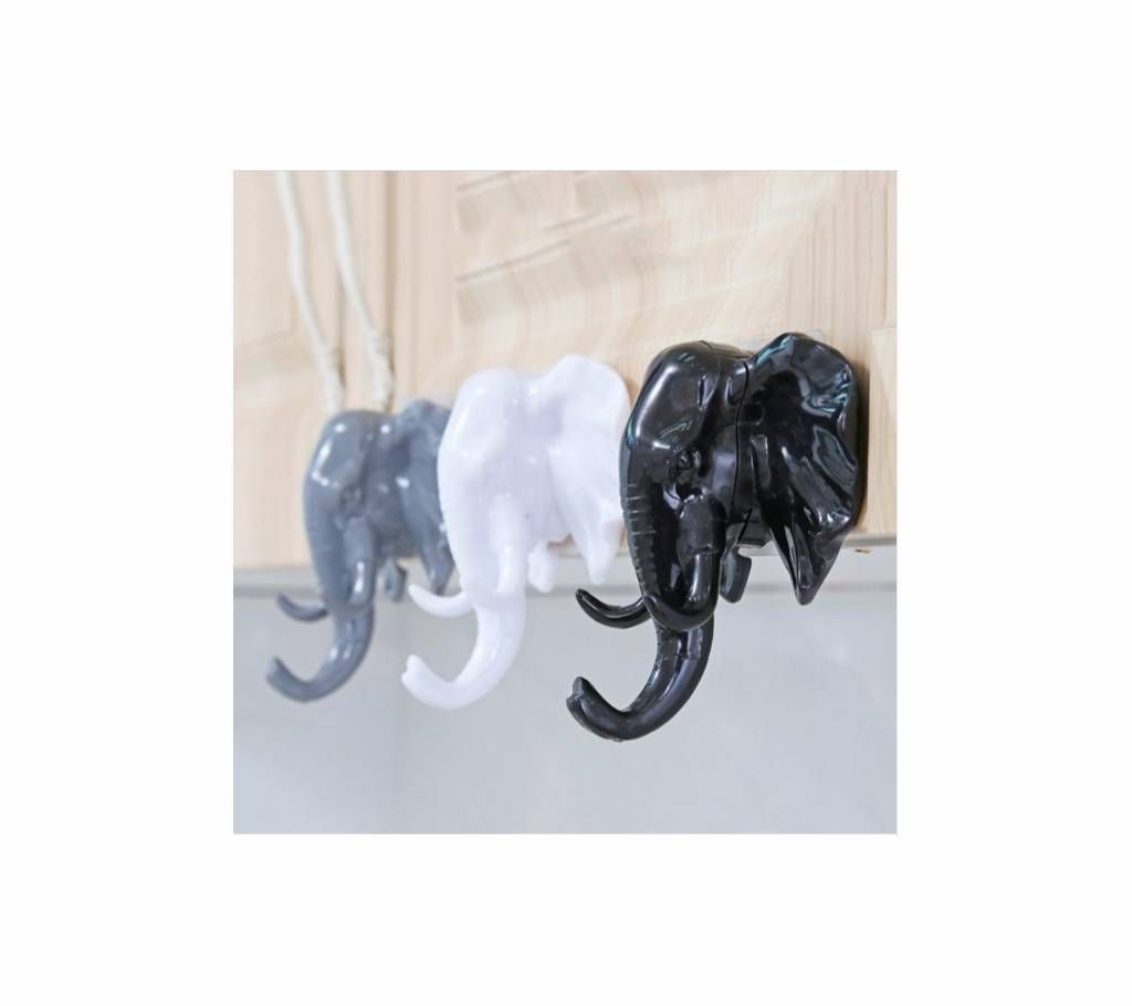 Elephant Nose Shape Key Hooks Decor