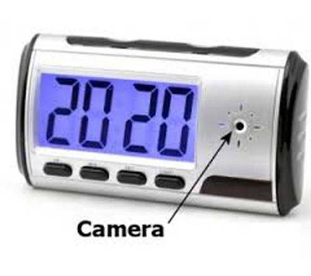 Hidden Table Clock video camera with remote control 