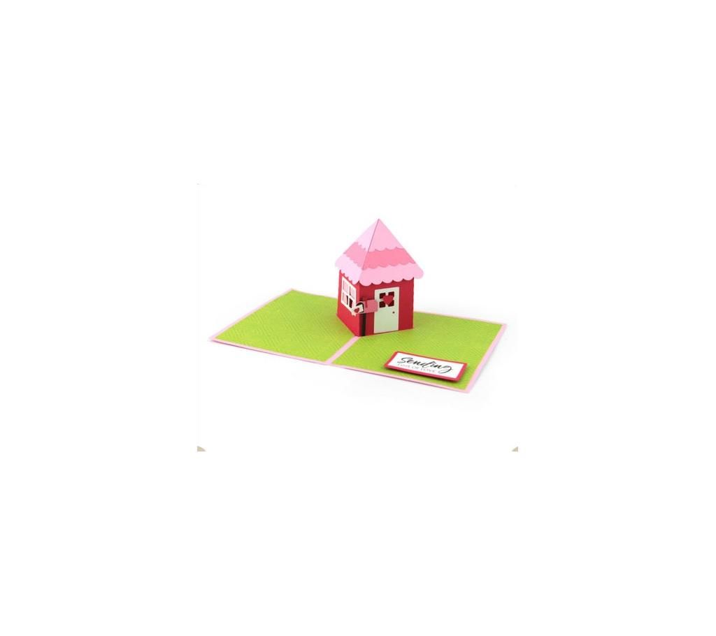 "KUREGHOR" pop up greeting card