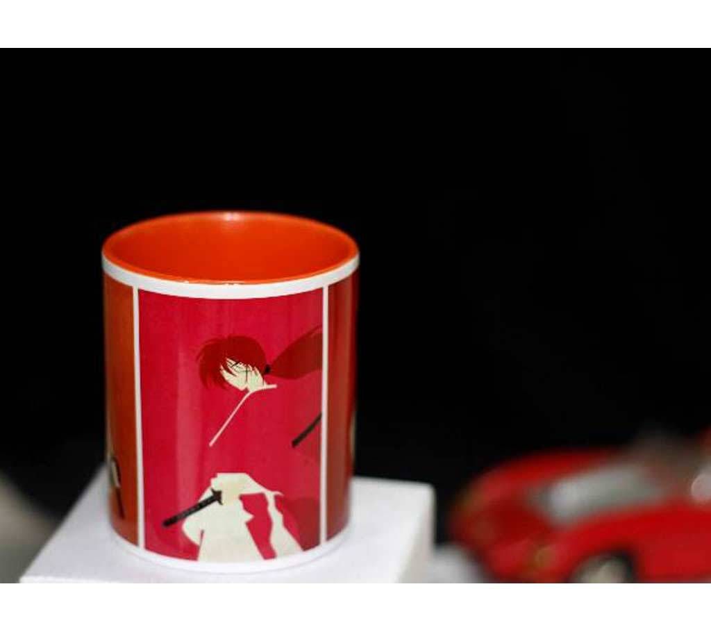 Samurai X printed mug