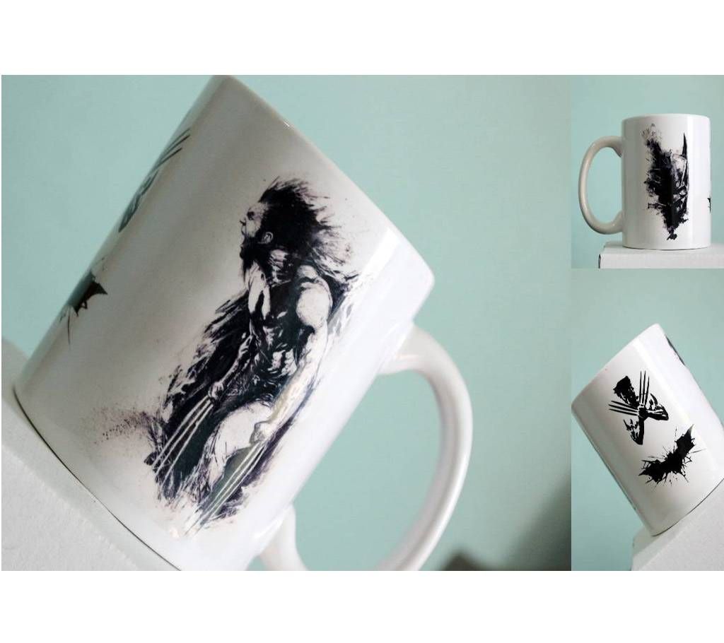 Wolverine & Batman Mug