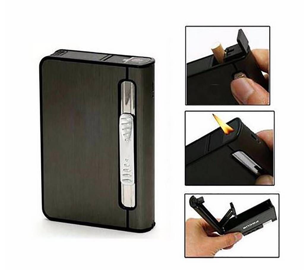 focus sigaret case lighter