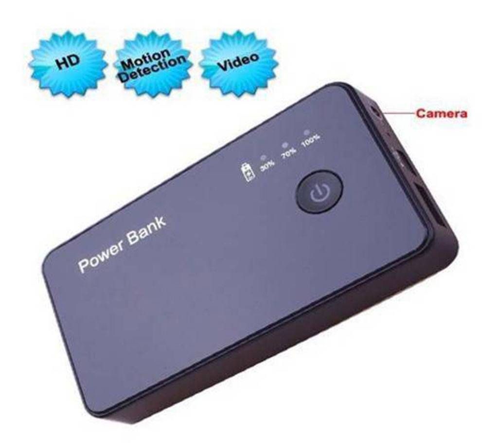 3000MAH Power Bank with Hidden Video camera