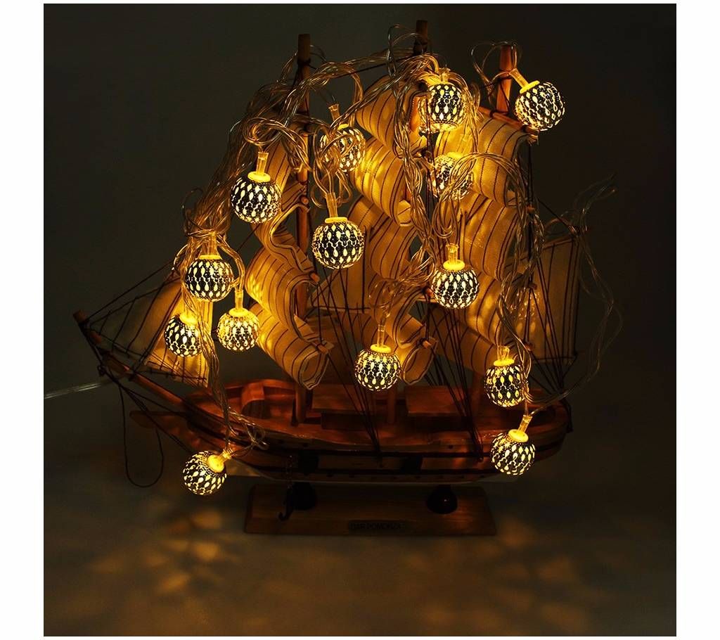 Golden Moroccan String Light