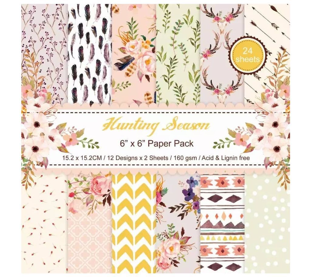 gift wrapping cloth 12 design set