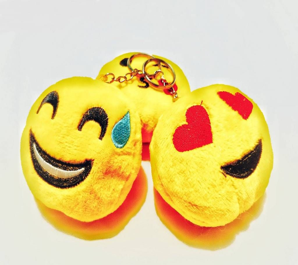 Emoji key ring - 2 piece