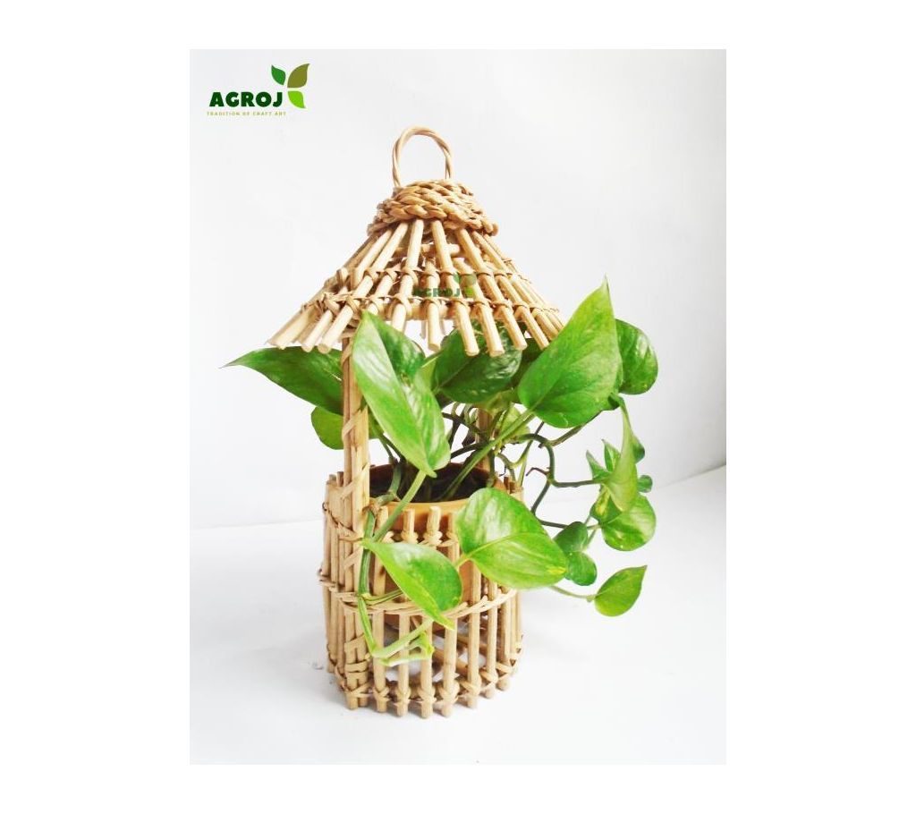 Handicraft Showpiece Cane House