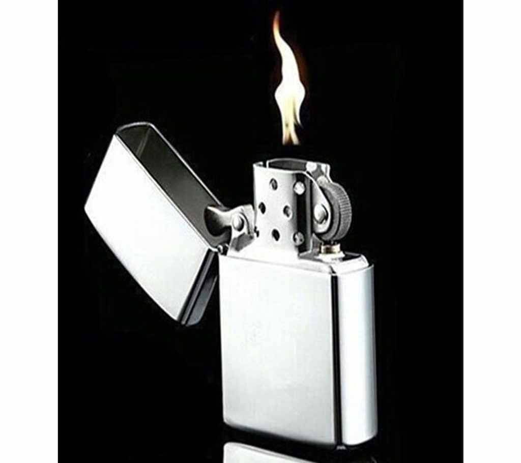 STEEL Zippo Lighter Silver