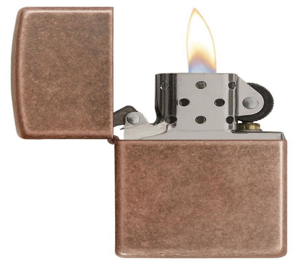 STEEL Zippo Lighter