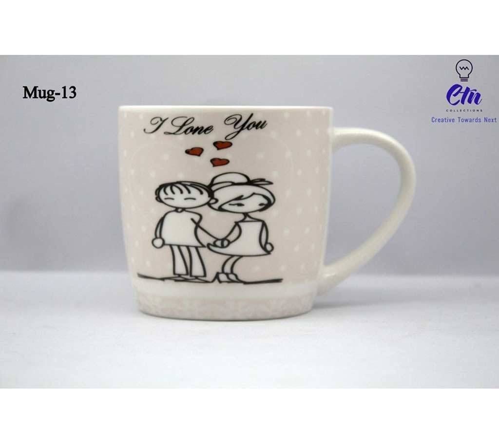 I Love You Ceramic Mug