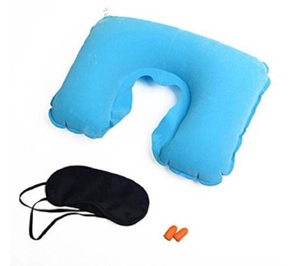 Portable Travel Pillow-Sky Blue