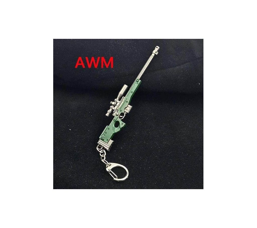 PUBG AWM Gun Key Chain 