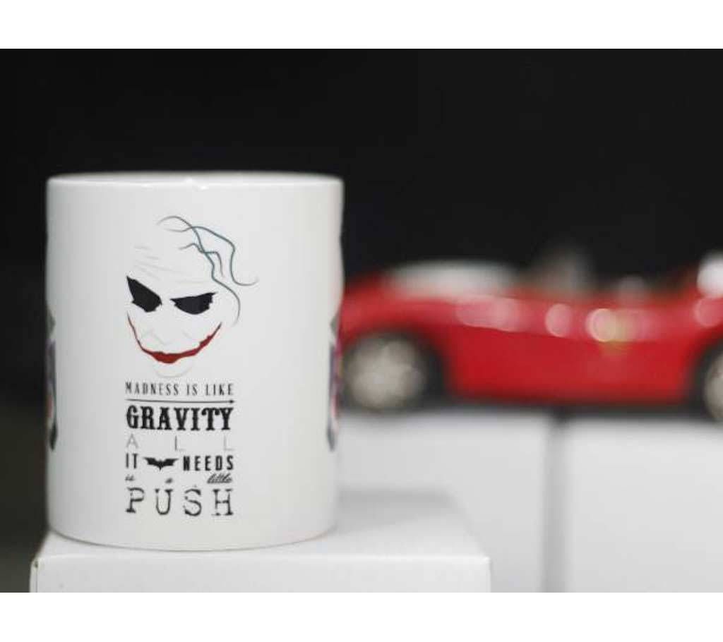 Joker printed mug