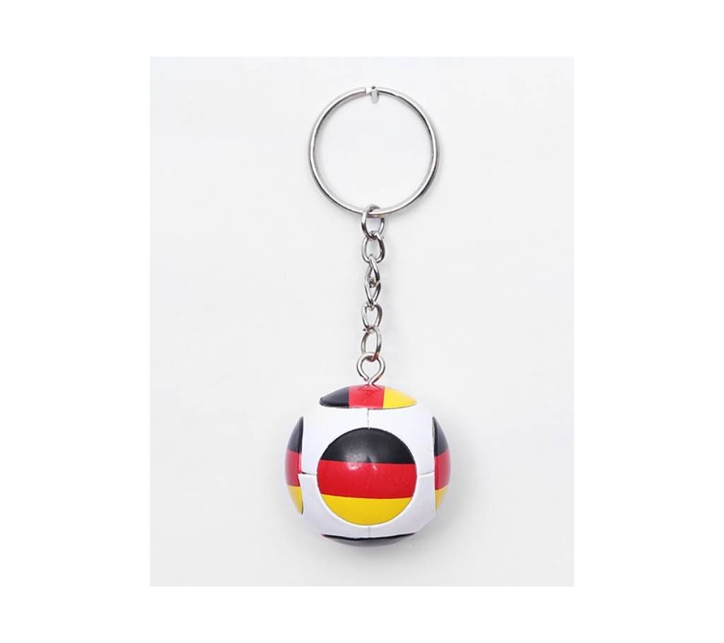 Germany Football Shape Key Ring