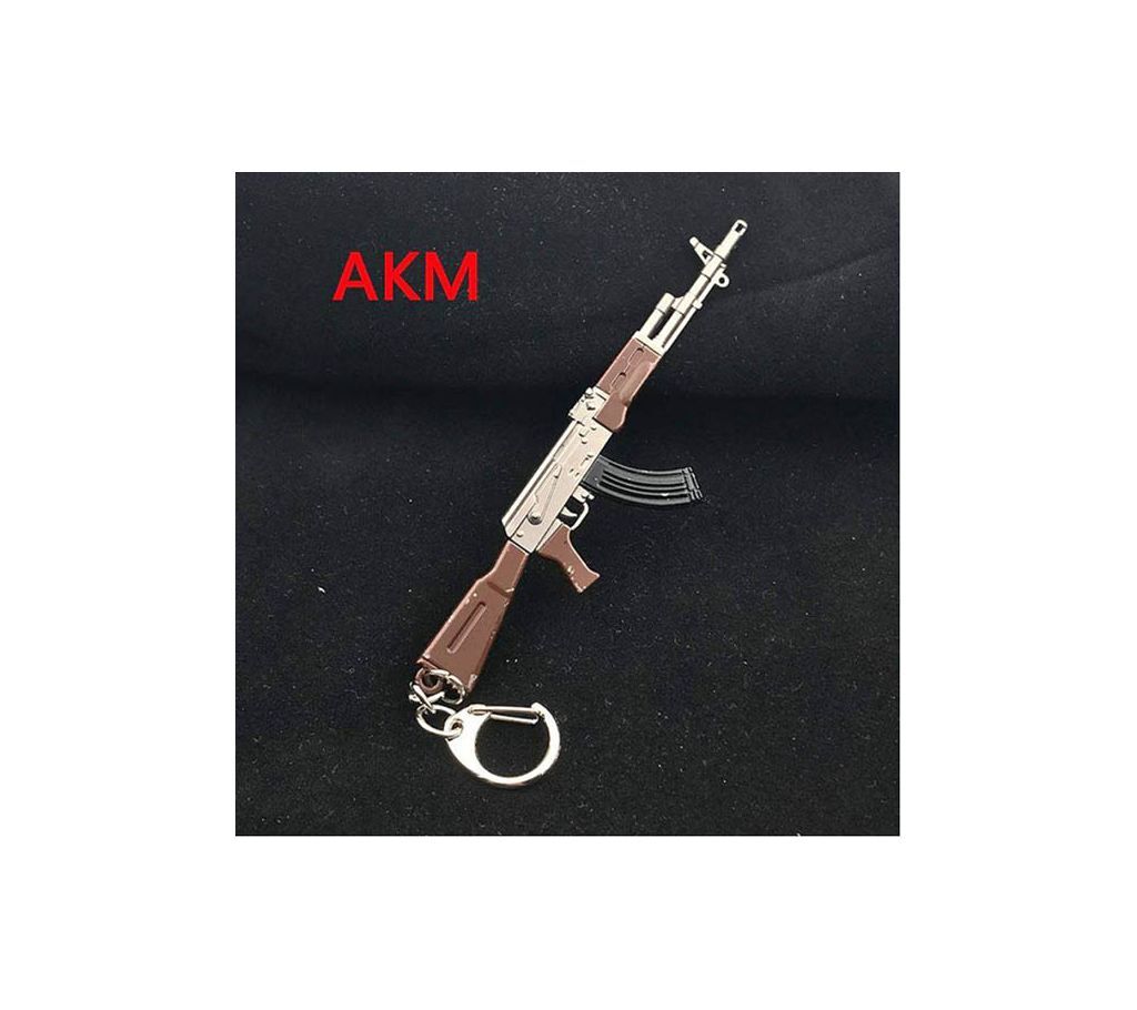 PUBG AKM Gun Key Chain 