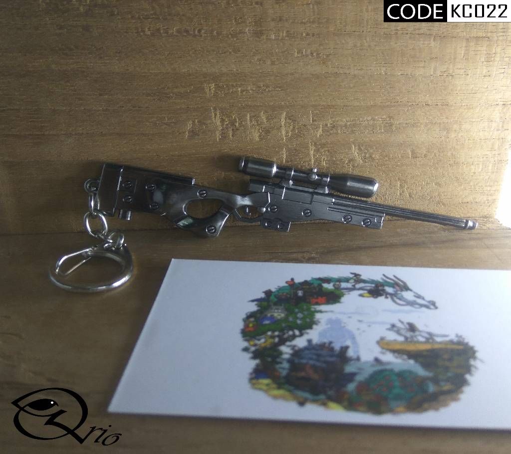 Gamers Sniper Rifle Gamers keychain