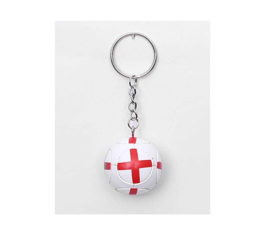 England Football Shape Key Ring