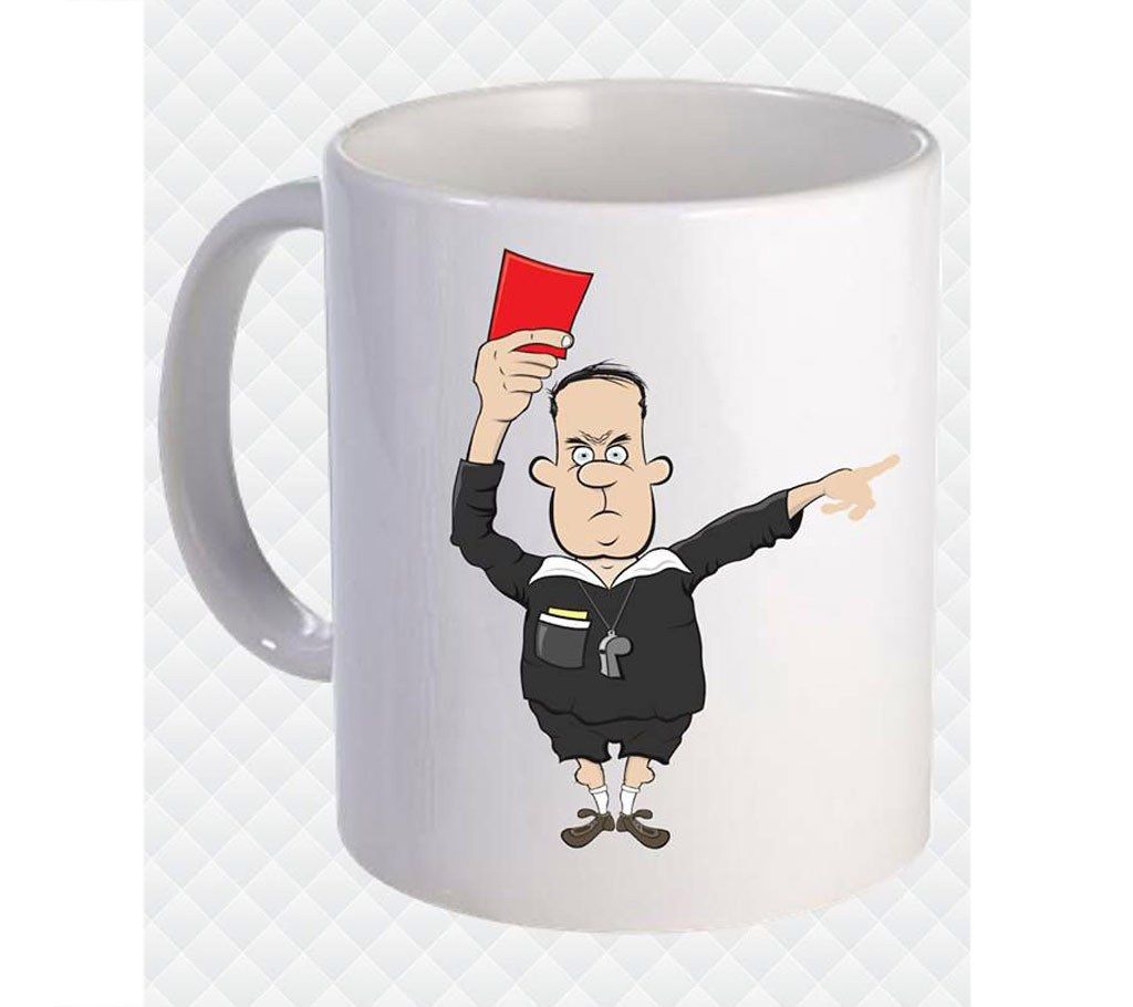 Red Card Ceramic Mug