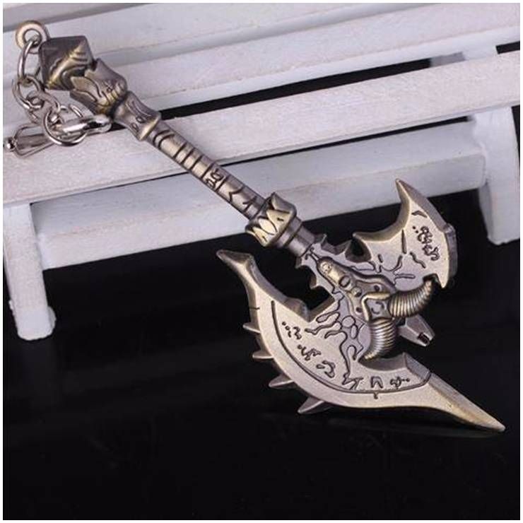 Warcraft Weapon Keyring