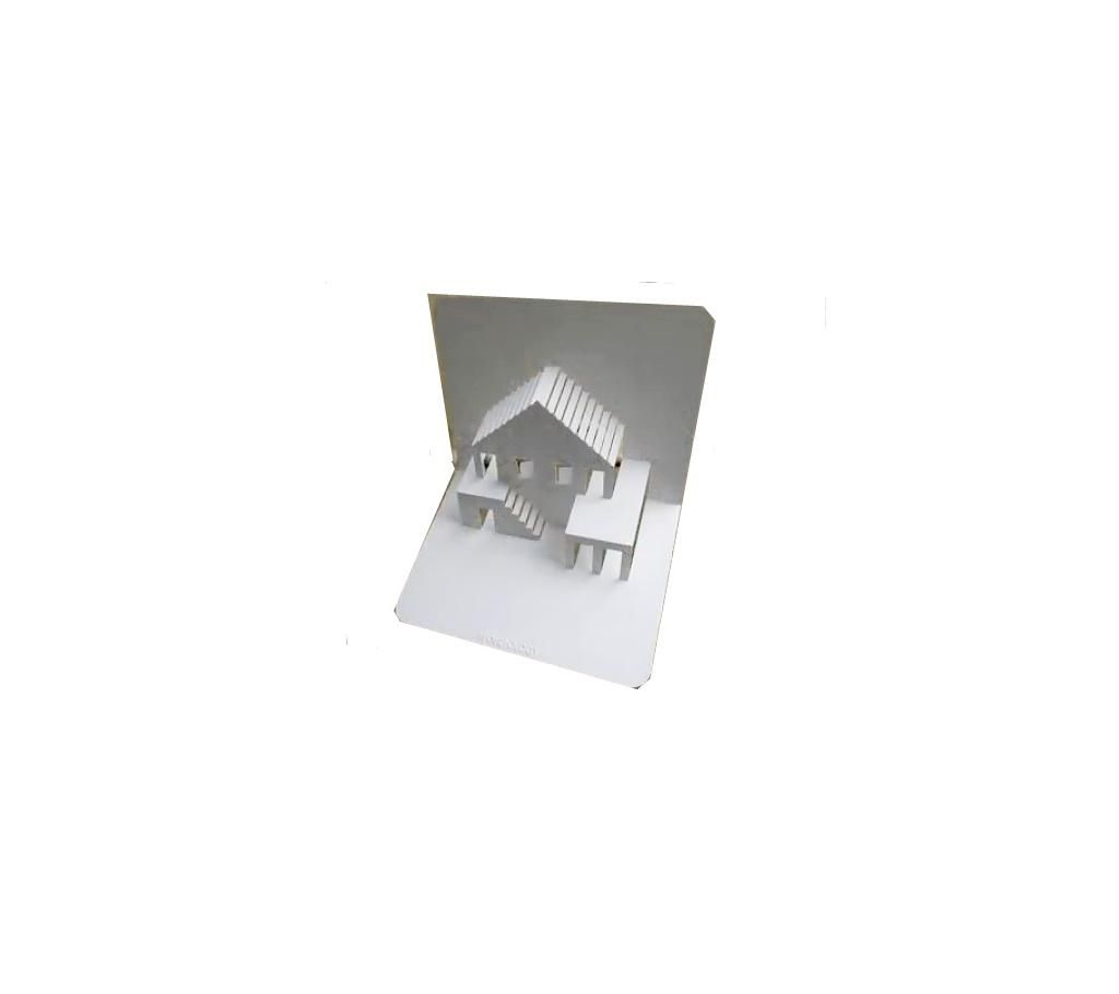 Building shape greeting card
