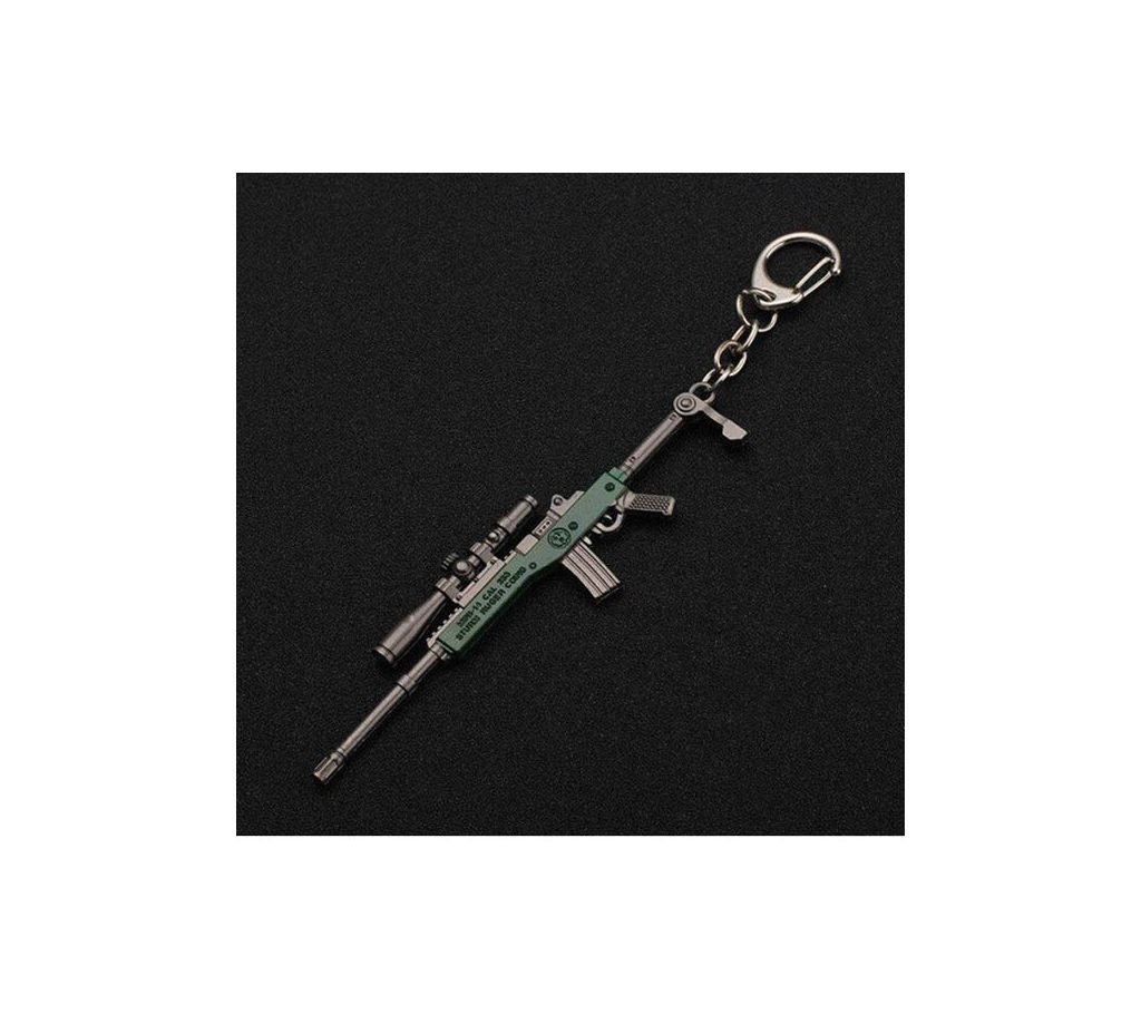  PUBG Mini 14 Gun key ring