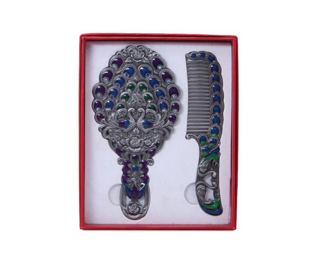 Metal Mirror Set Showpiece