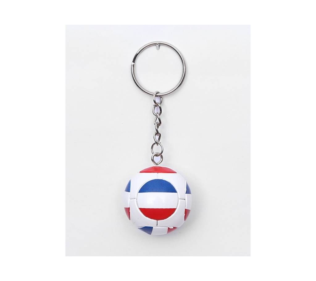 France Football Shape Key Ring