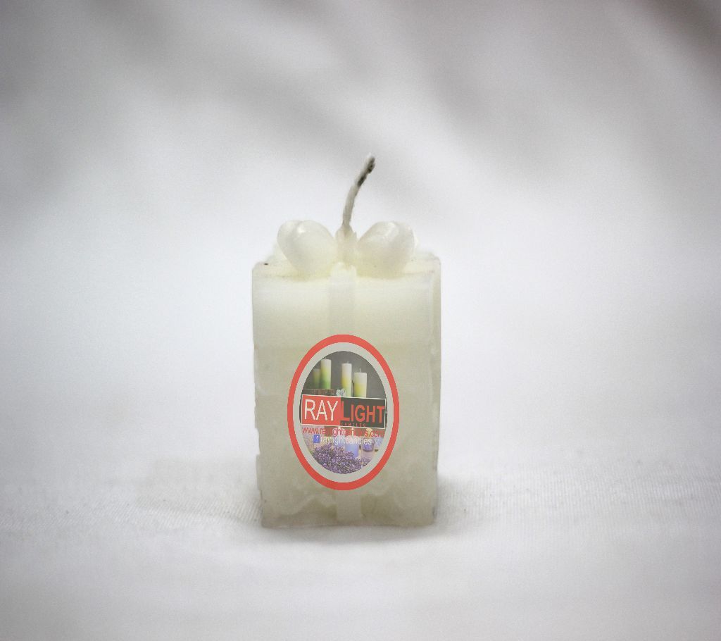 Gift Box Candle Set-White