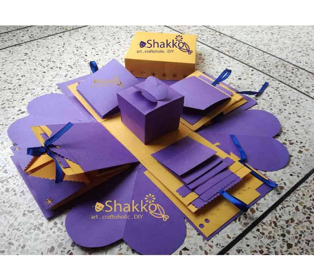 2 layer butterfly explosion box