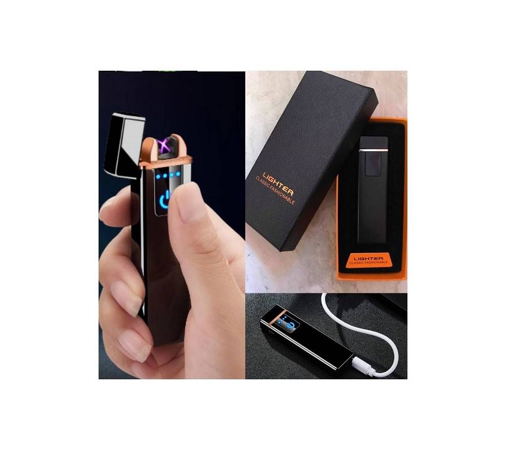 dual ark touch electric lighter