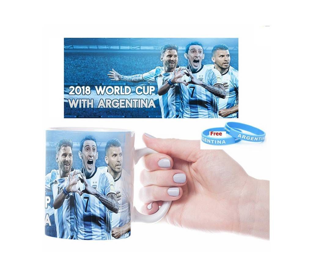 Wold Cup 2018 Argentina Mug Combo Offer 