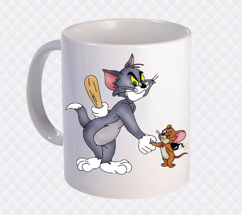 Tom & Jerry Printed Ceramic Mug