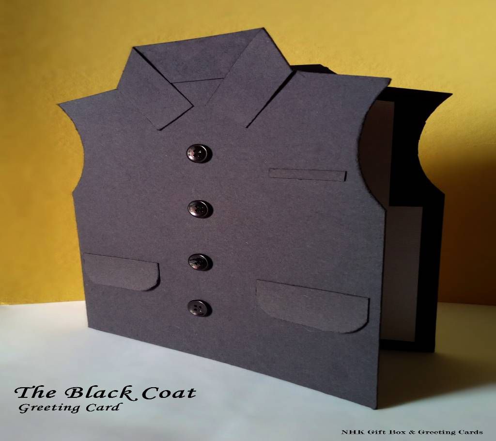 The Black Coat Greeting Card