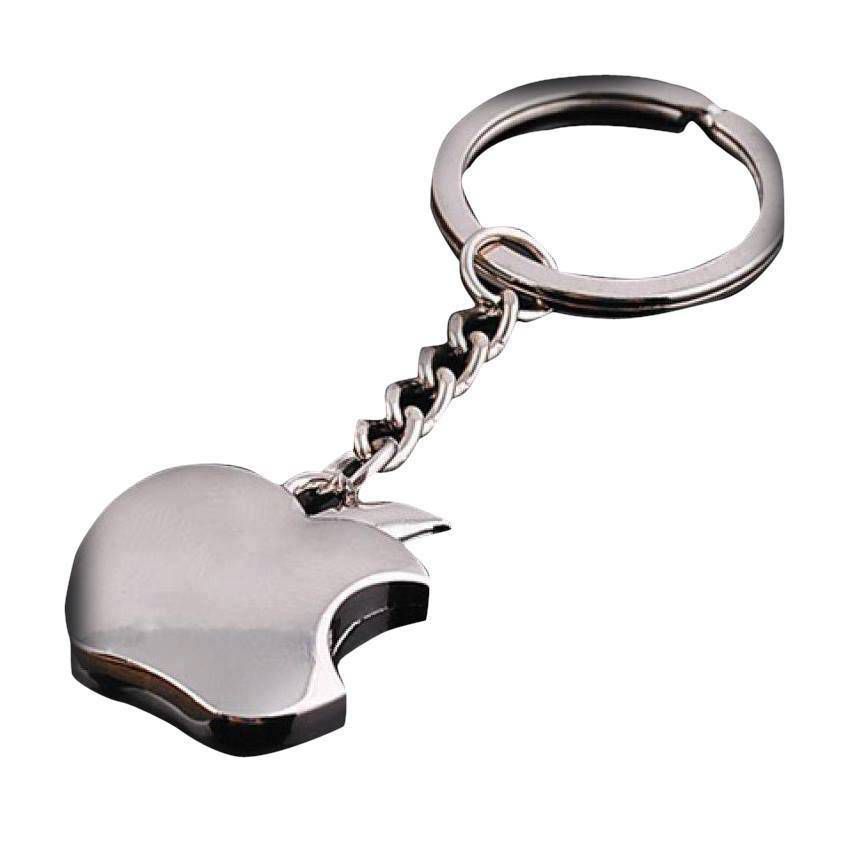 Metal Apple Key Ring 