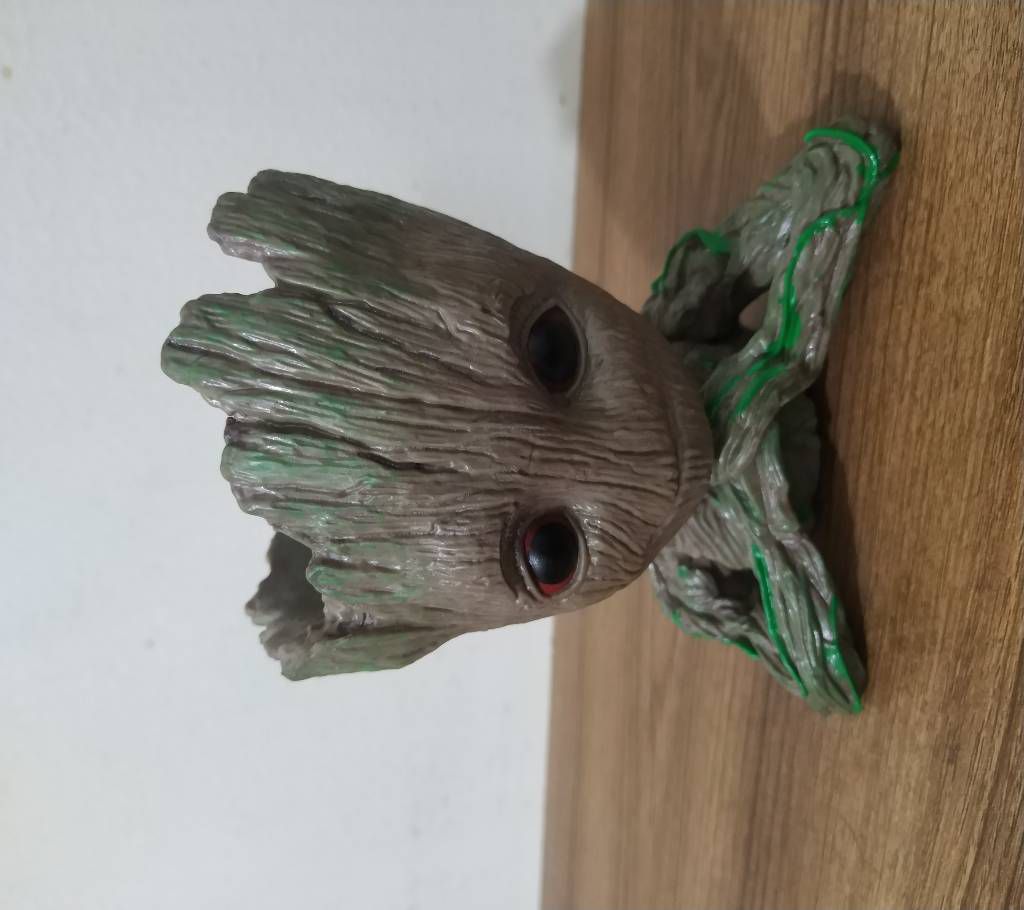 Guardians of The Galaxy 2: Baby Groot Wooden Look Replica Toy Gift Item, Showpiece (Model 2)