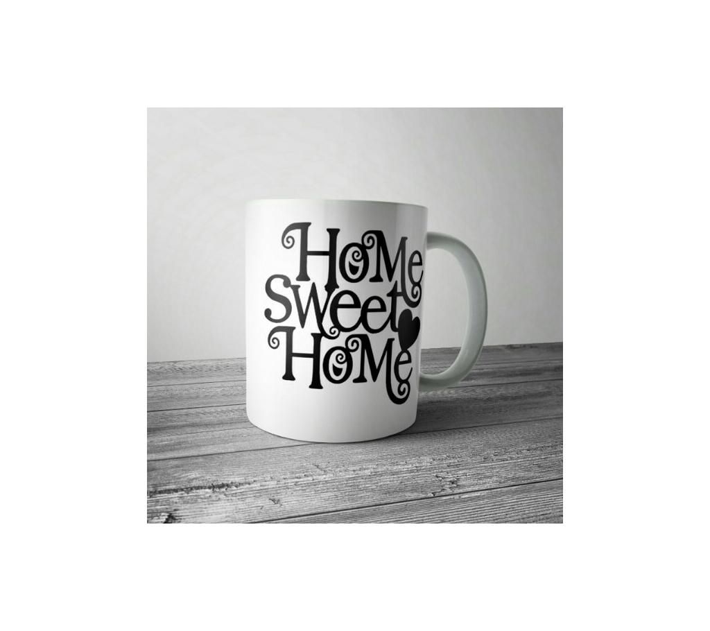 Home sweet home white Mug