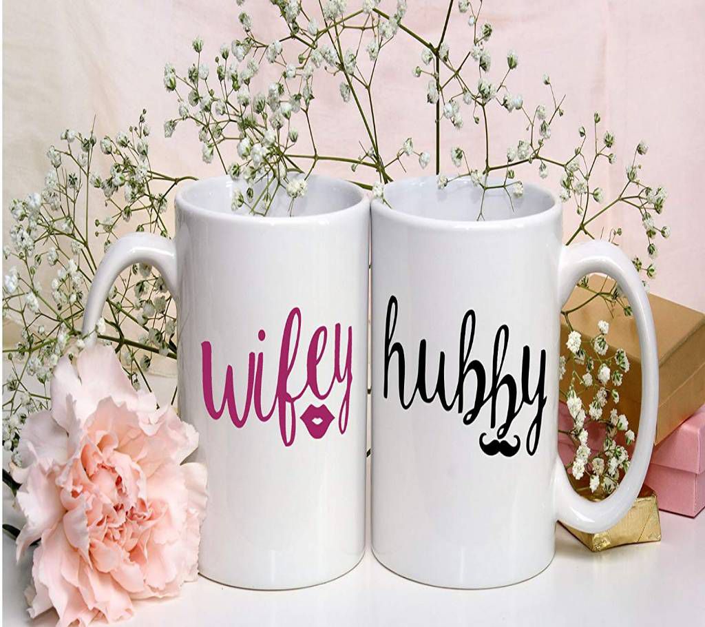 Wifey Hubby Couple Mug