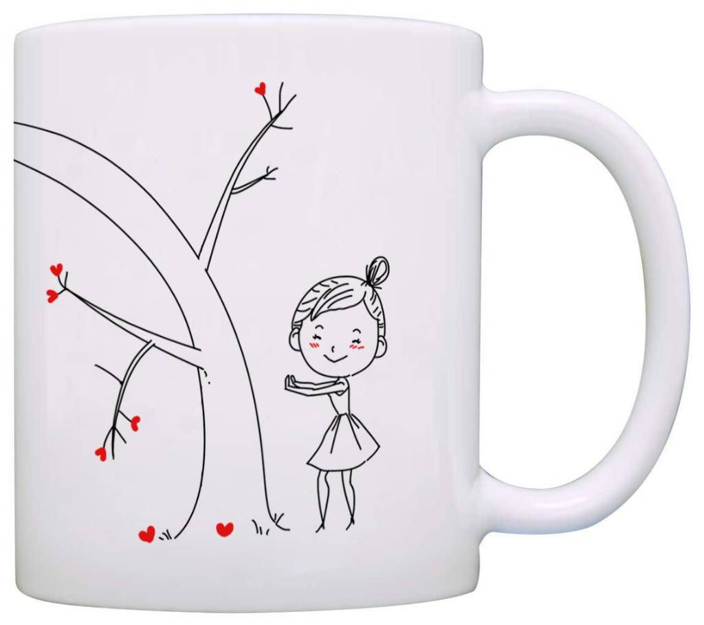 Picking Your Hearts High Up The Tress Couples Mug
