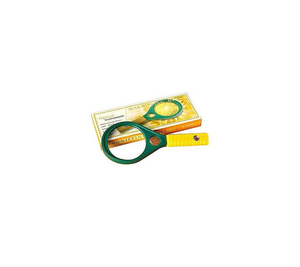90mm Magnifying Glass 3x and 6x - Green and Yellow