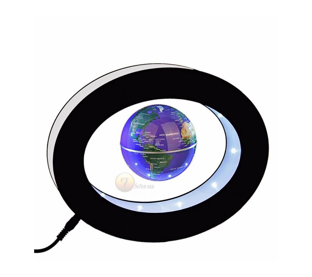 Floating & Rotating Magnetic Globe World Map