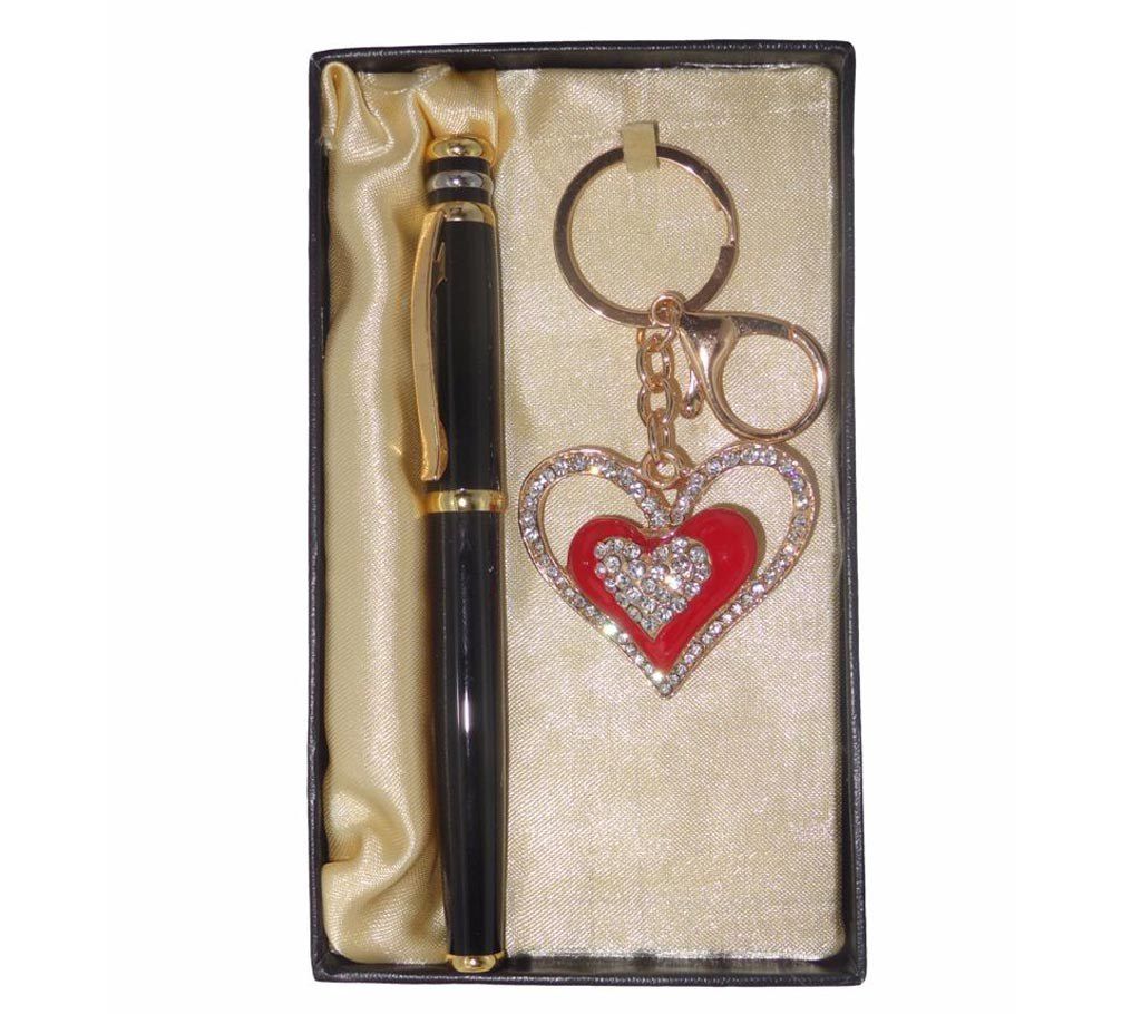 Pen and key ring box