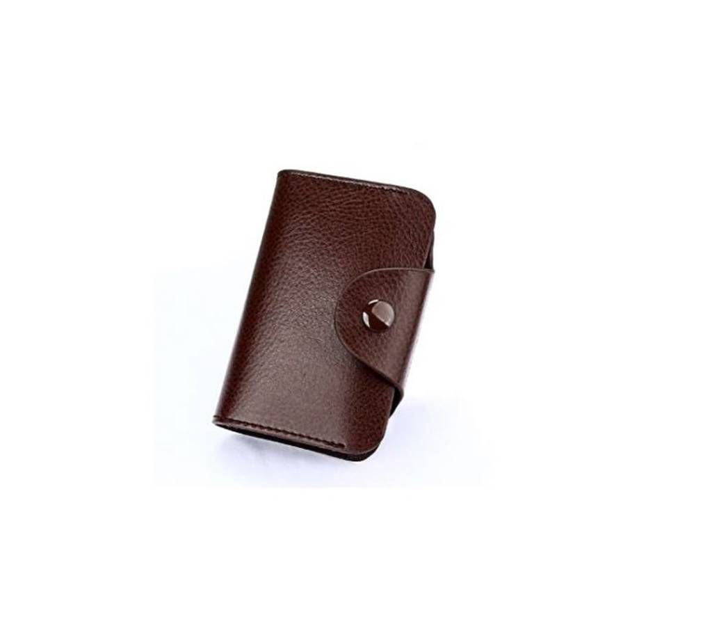 Men's Leather Wallet & Card Holder