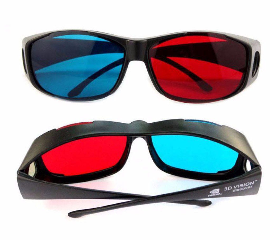 3D Vision Glasses for Non 3D Screen (1Pc)
