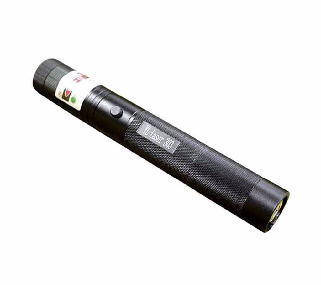 Rechargeable Green Laser Pointer - Black