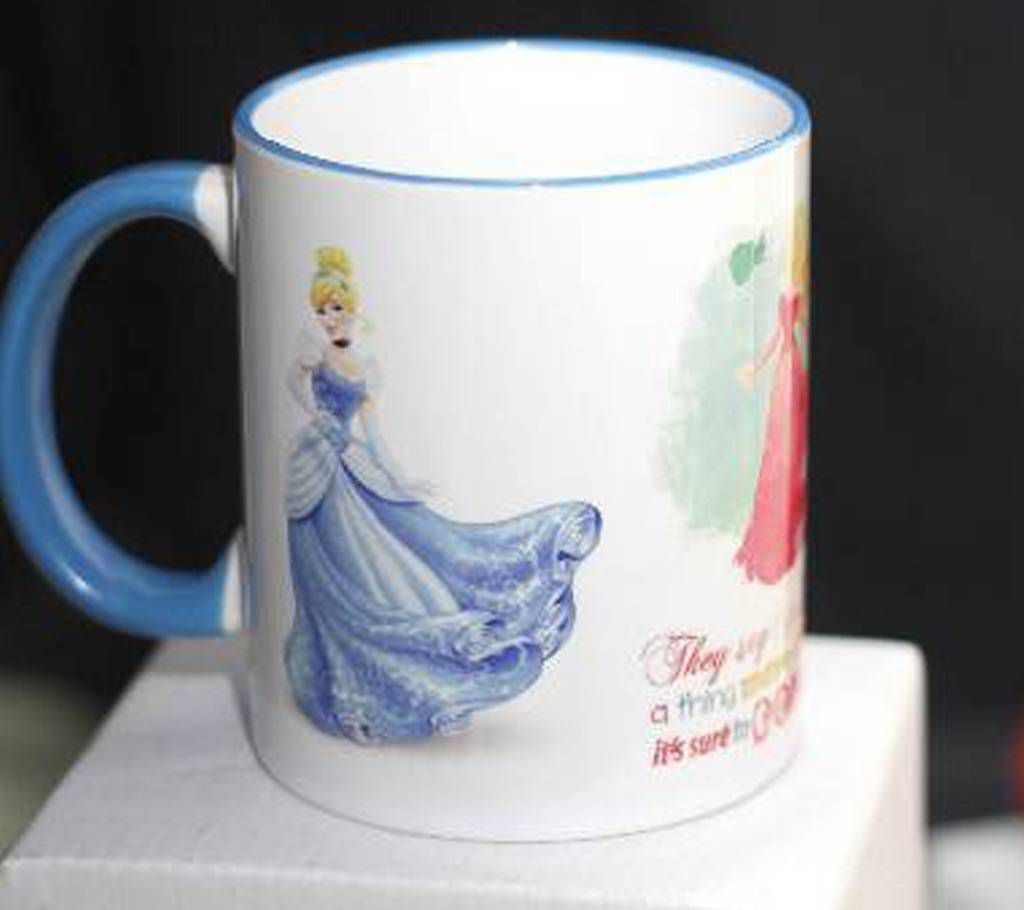 Cinderella printed mug
