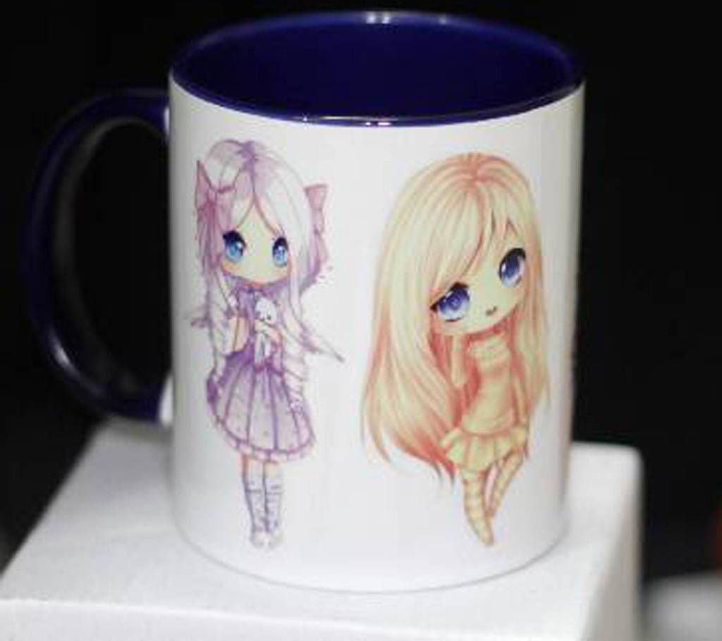Cute Girls  printed mug