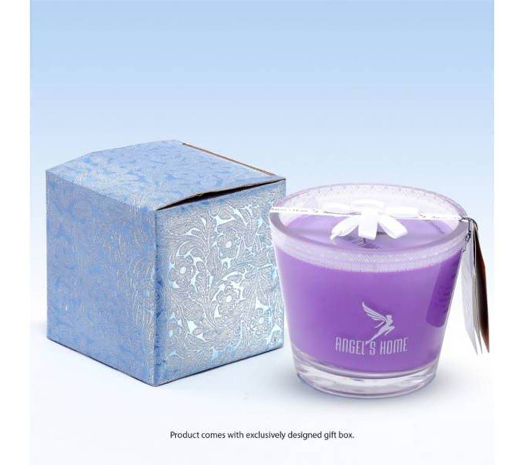 Glass Jar Candle - Lavendar Fragrance