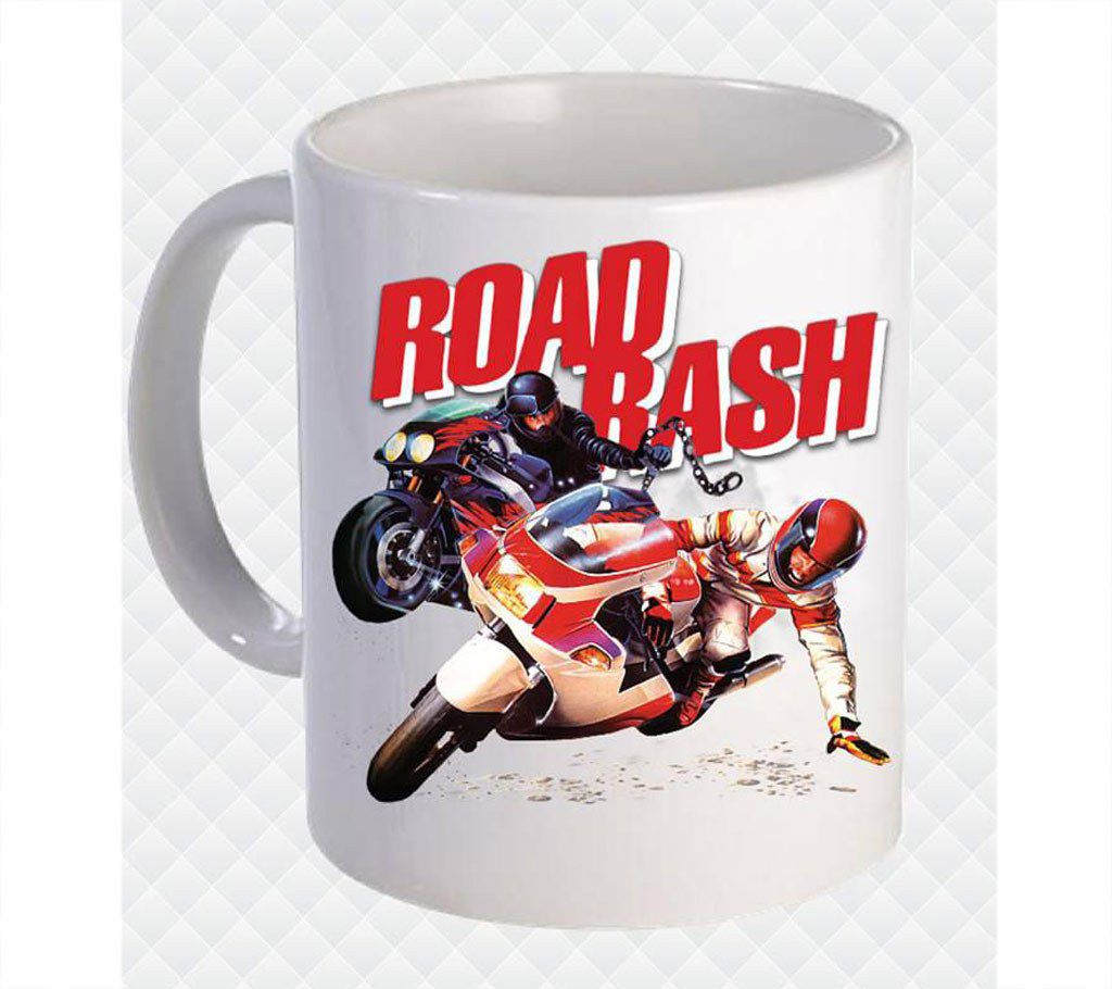 Road Rash Ceramic Mug