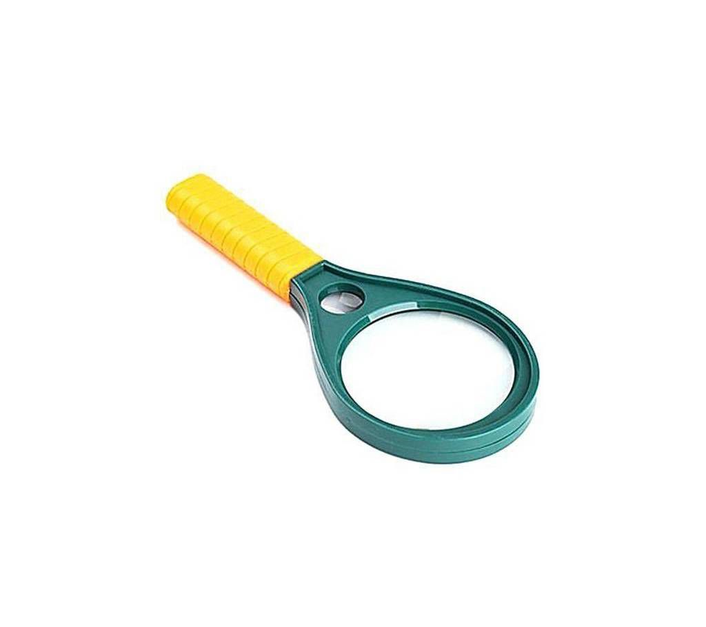 90mm Magnifying Glass - Yellow and Green