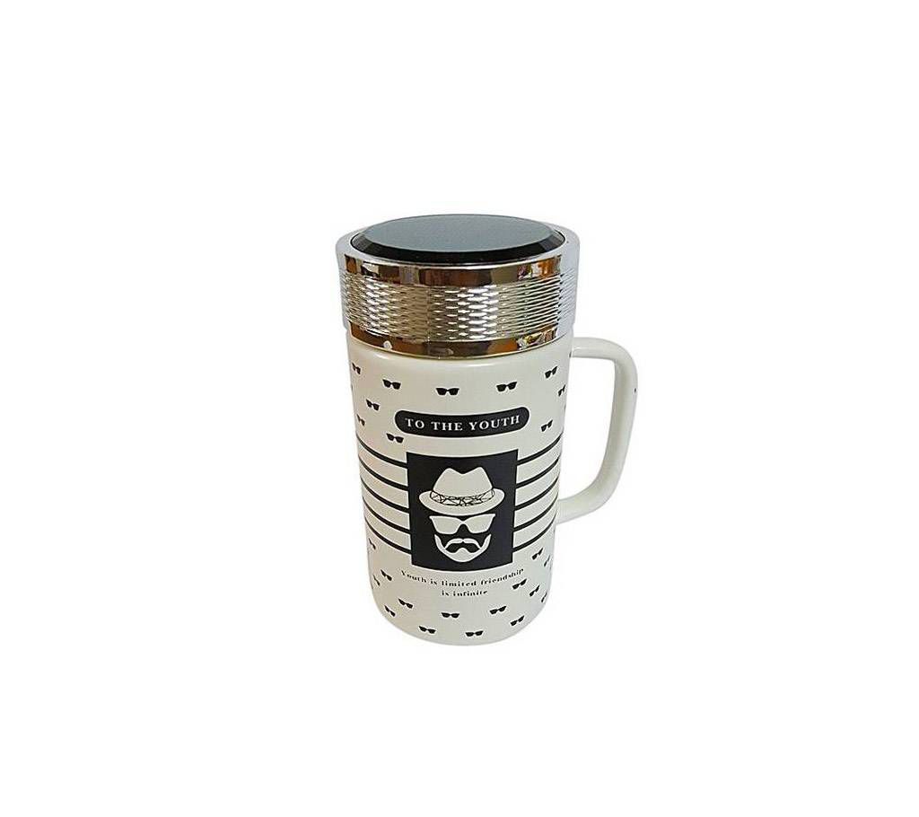 Cool Hipstar Ceramic Coffee Mug - Black & White